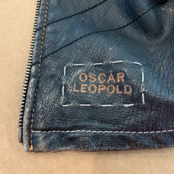 Oscar Léopold authentic leather jacket - Picture 3 of 6